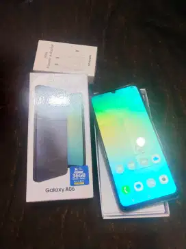 jual samsung a06 4/128 full sett mulus