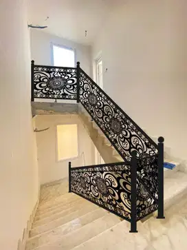 laser cutting railing design