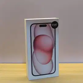 Ready iPhone 15 128GB Yellow & pink Baru Segel Garansi Resmi