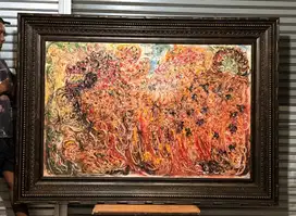LUKISAN AFFANDI PENINGGALAN