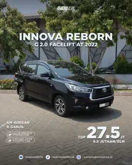 Innova Reborn G 2.0 Facelift AT Thn 2022