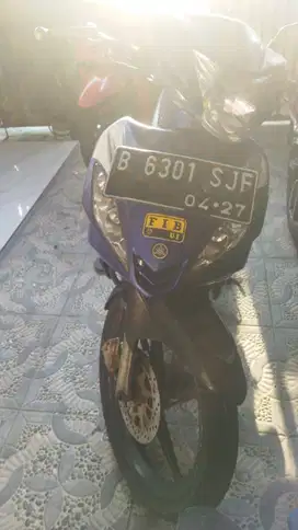 di jual motor jupiter MX biru Tahun 2007
