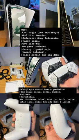 PS5 / PlayStation 5 like-new..
