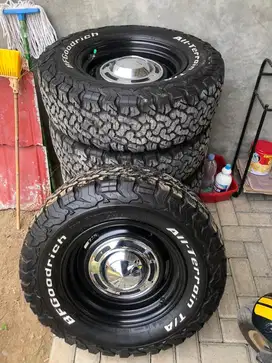 Jual ban velg bekas 5 biji