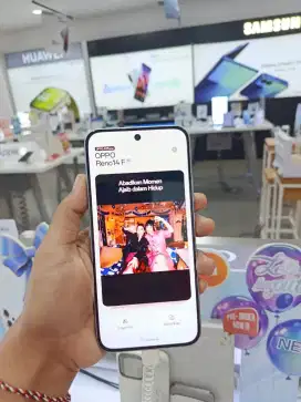 OPPO RENO 14F 12GB BISA CICILAN SYARAT KTP