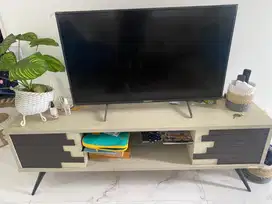 meja tv lokal + tv sony