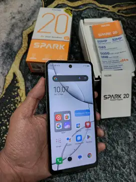 Tecno spark 20 8+8/128gb fullset