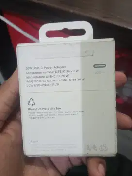 Charger ori iphone nota ada ori 20watt