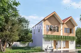 Vila Modern dengan Dua Kamar Tidur Dijual di Tepi Pantai Sanur