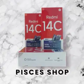 REDMI 14C RAM 6/128 NEW Segel Garansi Resmi 1 Tahun
