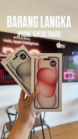 IPHONE 15 PLUS 256GB GARANSI TAM FREE TECPROTEC 1 TAHUN