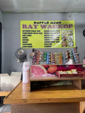 Dijual! Over Usaha Warkop + Rental PlayStation sudah 1,5 tahun