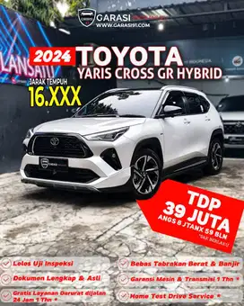 TOYOTA YARIS CROSS GR S HYBRID AT TAHUN 2024 MULUS KM LOW
