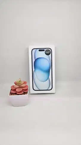 iPhone 15 128 (blue&Black) resmi-iBox - Segel