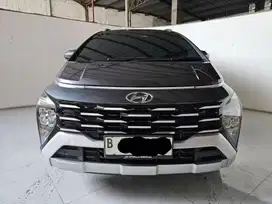 Hyundai Stargazer Prime X At [Matic] 2024 Hitam Km 12 Ribuan