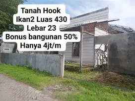 Tanah Murah Ikan2 Suhat Malang Bonus Rumah