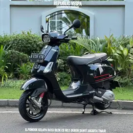 JUAL CEPET  Vespa S 125 IGET LED Th 2020 WARNA HITAM