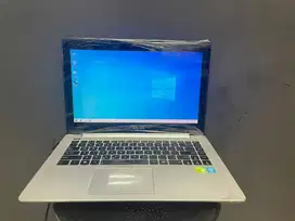 Laptop gaming touch asus s451L core i5 vga nvidia ram 8gb