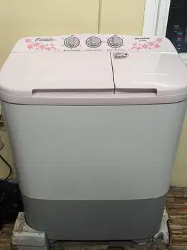 Mesin cuci sharp 2 tabung
