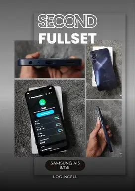 Samsung a15 8/128 fullset