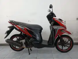 di jual Vario 125 kzr  warna merah motor mulus