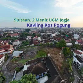 Kavling Kos UGM, 165m², 9jt-an/m², Dekat Sekolah