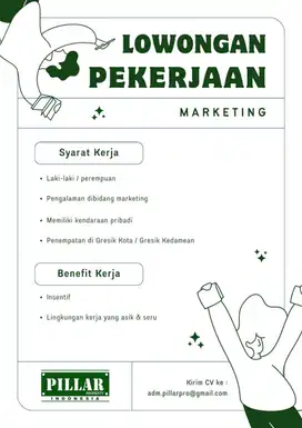 MARKETING TEAM PILLAR PROPERTI