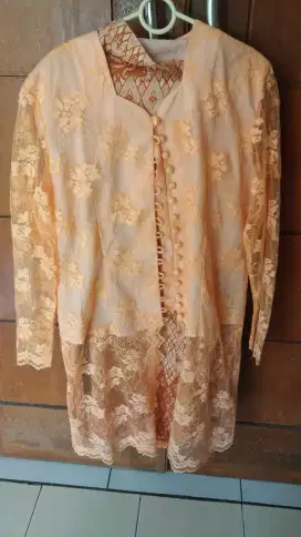 Kebaya panjang lemgan transparant