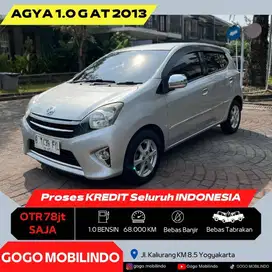 [Km68rb] Toyota Agya G Matic 2013 ANTIK ISTIMEWA Kredit Murah