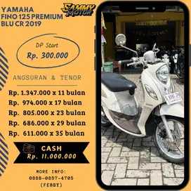 YAMAHA FINO 125 PREM 2019 DP MURAH