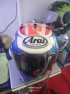 helm arai spirit blue