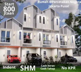 Rumah Baru Dijual Murah di Rawasari, Jakarta Pusat