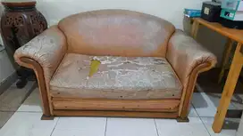 Sofa Bed Kulit Oscar