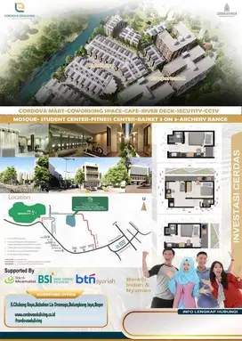 Cordova Eduliving Investasi Paling Menarik. Apartkost Dekat IPB Bogor