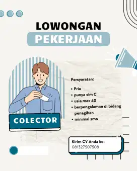 Lowongan kerja Kolektor