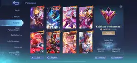 Dijual akun mobile legend