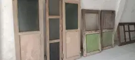 pintu jendela bongkaran rumah borongan