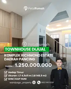 DIJUAL VILLA KOMPLEK RICHMOND ESTATE - DAERAH PANCING