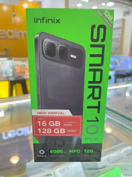 INFINIX SMART 10+ (16+128gb) CICILAN BUNGA 0%