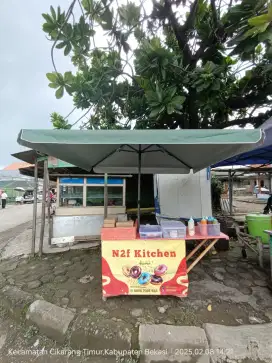 grobak + terpal penutup