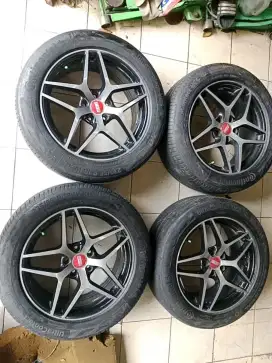 Dijual. 4pc velg bbs R18+ban
