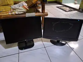 monitor LG 20inch&samsung 18.5 inch
