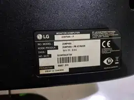 monitor LG 20inch&samsung 18.5 inch