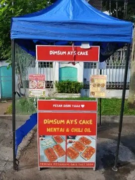 booth portable ukuran 80x40 minus pemakaian