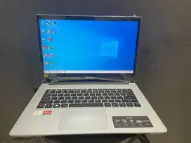 Laptop gaming acer slim aspire 3 amd athlon silver 3050u vga 2gb