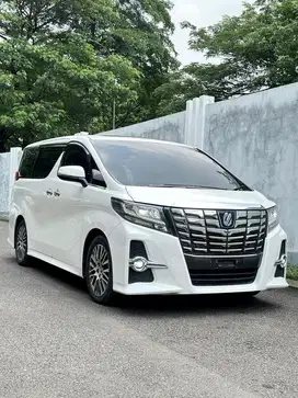 Toyota Alphard SC PREM SOUND 2018 BU CASH TERMURAH
