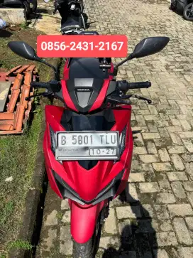 Vario 160 CBS keyless merah merona