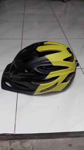 Helm Polygon Cliff Kuning Hitam