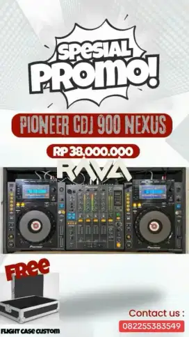 Dijual Alat DJ Pioneer CDJ 900 Nexus