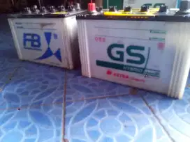 2 Aki bekas copotan 65D31R N70